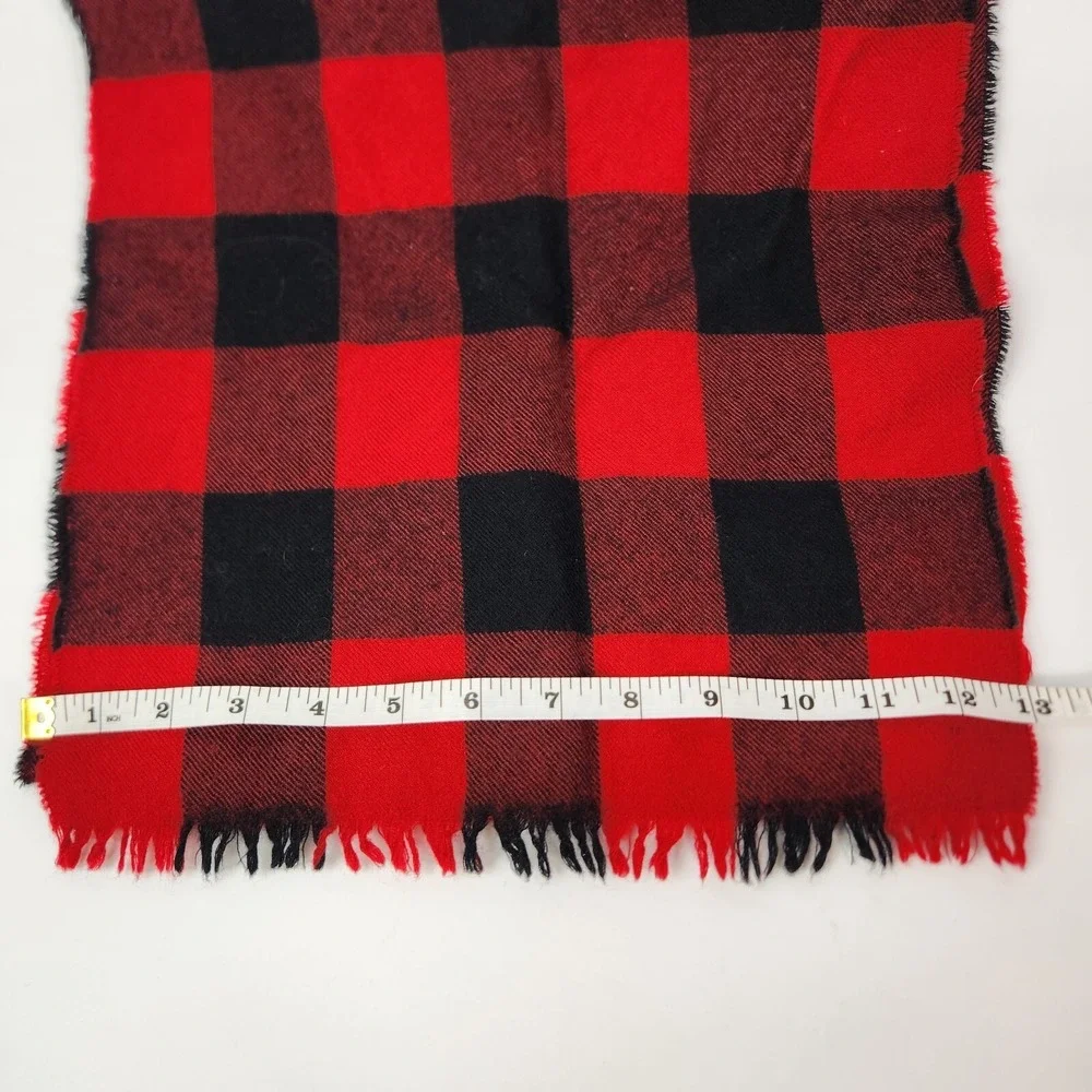 Vtg Forsyth Scarf 100%‎ Wool Tartan Plaid Preppy Career Academia Business Layer